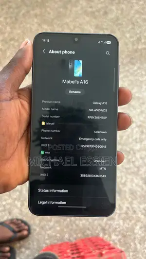 Samsung Galaxy A16 128 GB Black