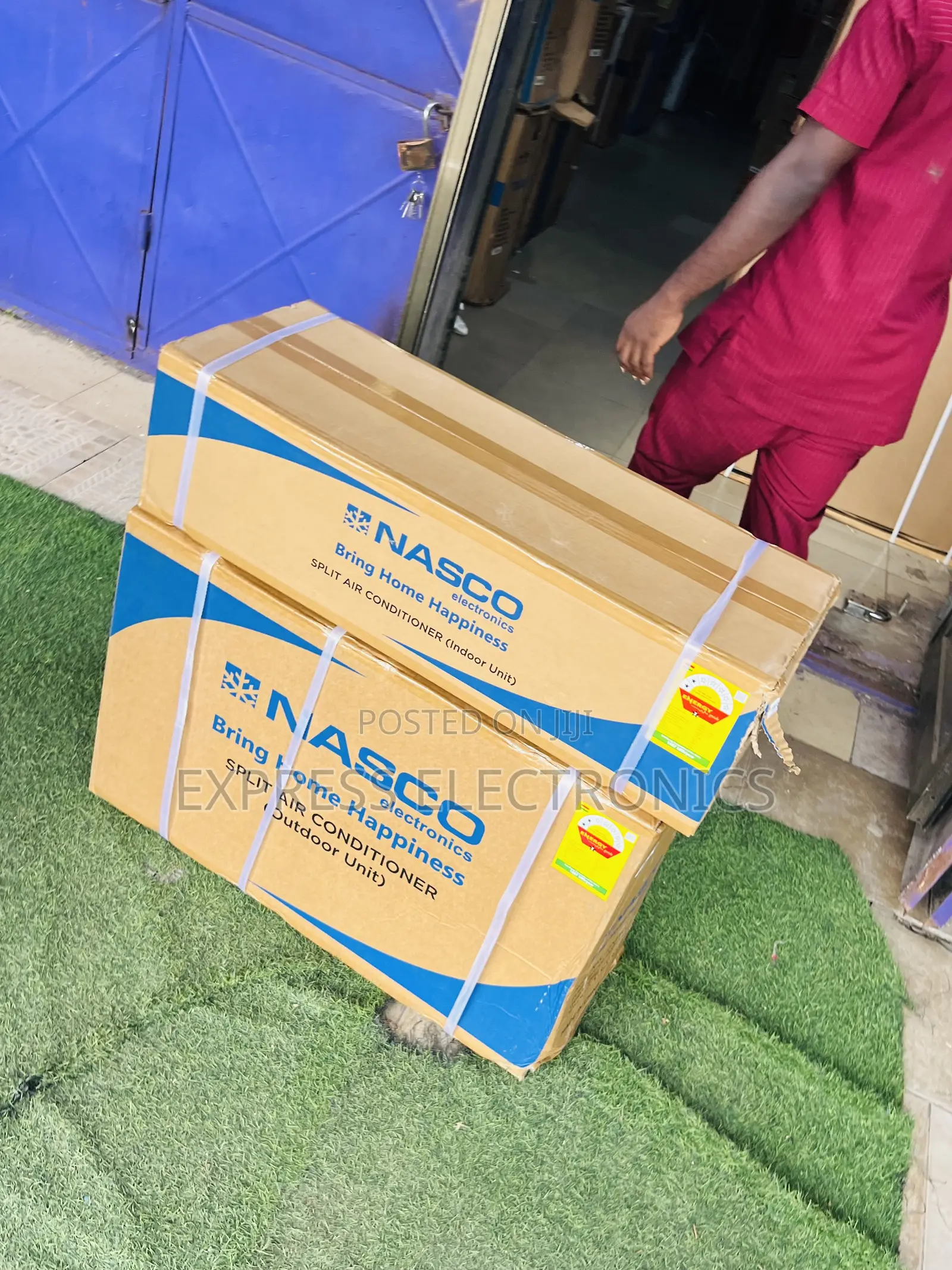 2.5hp Split R410 Gas White Air Conditioner Nasco