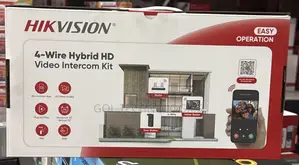 Hikvision 4-Wire Hybrid Hd Video Intercom Kit Ds-Kis313-P(B)