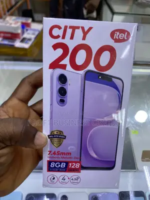 New Itel City 200 128 GB Black
