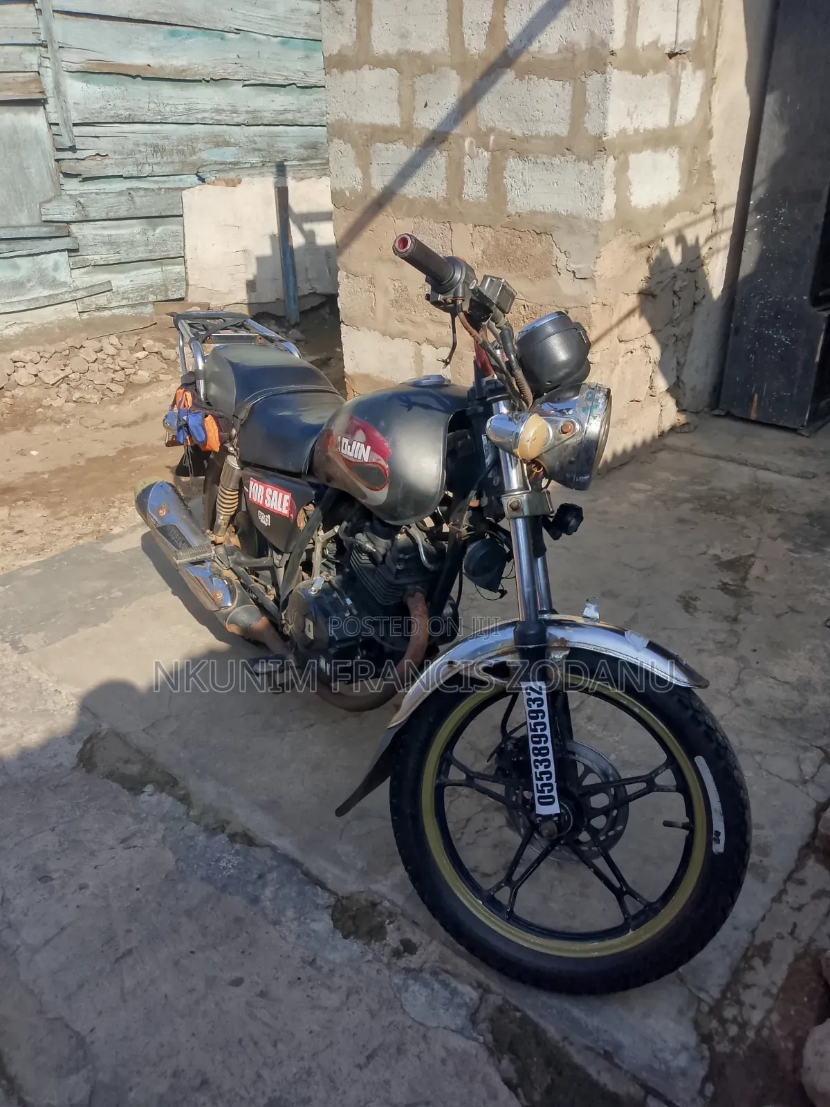 Haojin HJ125-9A 2023 Black