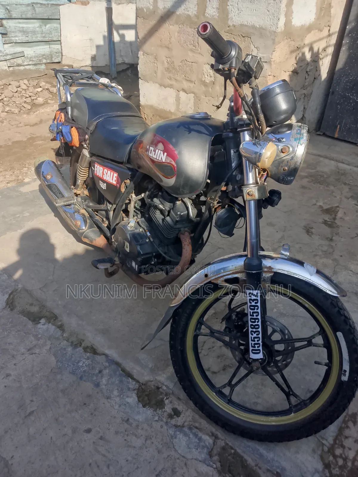 Haojin HJ125-9A 2023 Black