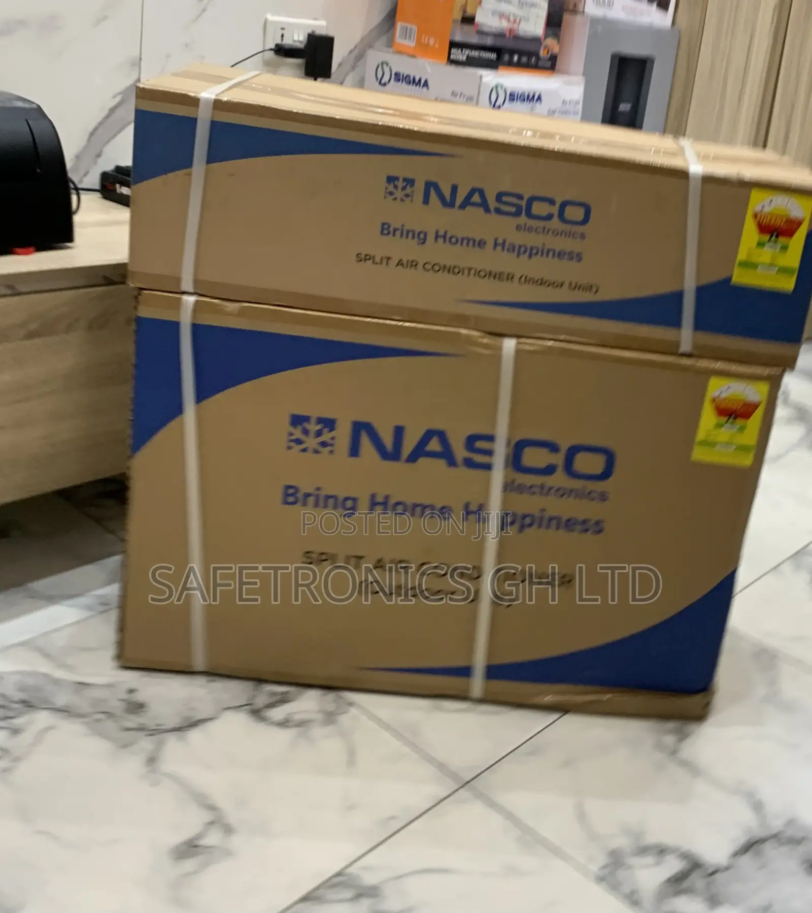 Long Lasting Nasco 2.5hp R410a Air Conditioner White