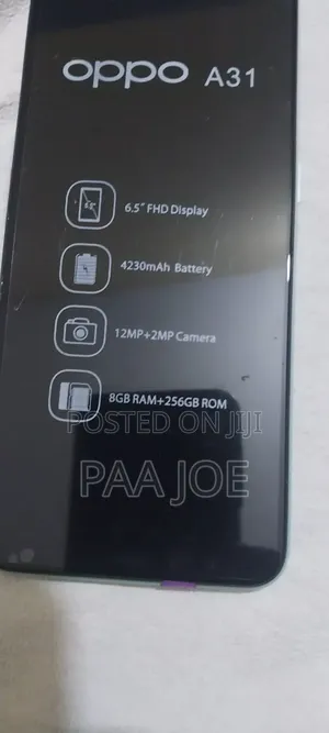 New Oppo A31 128 GB Black