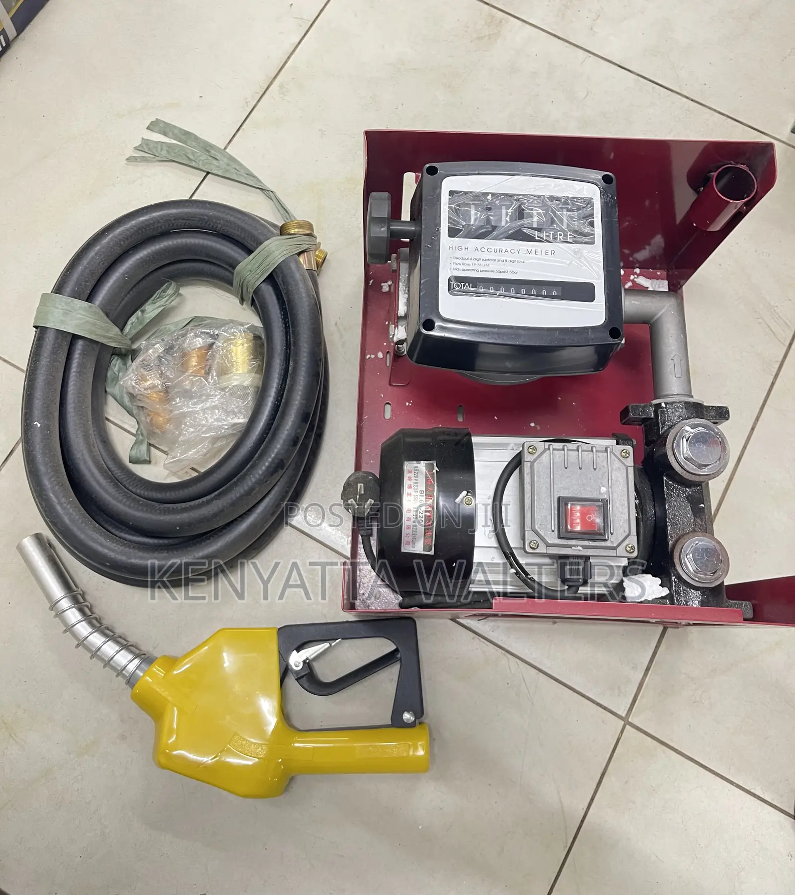 Diesel Pump 550w 220v Electric Diesel Pump Self-Priming 60l/Min