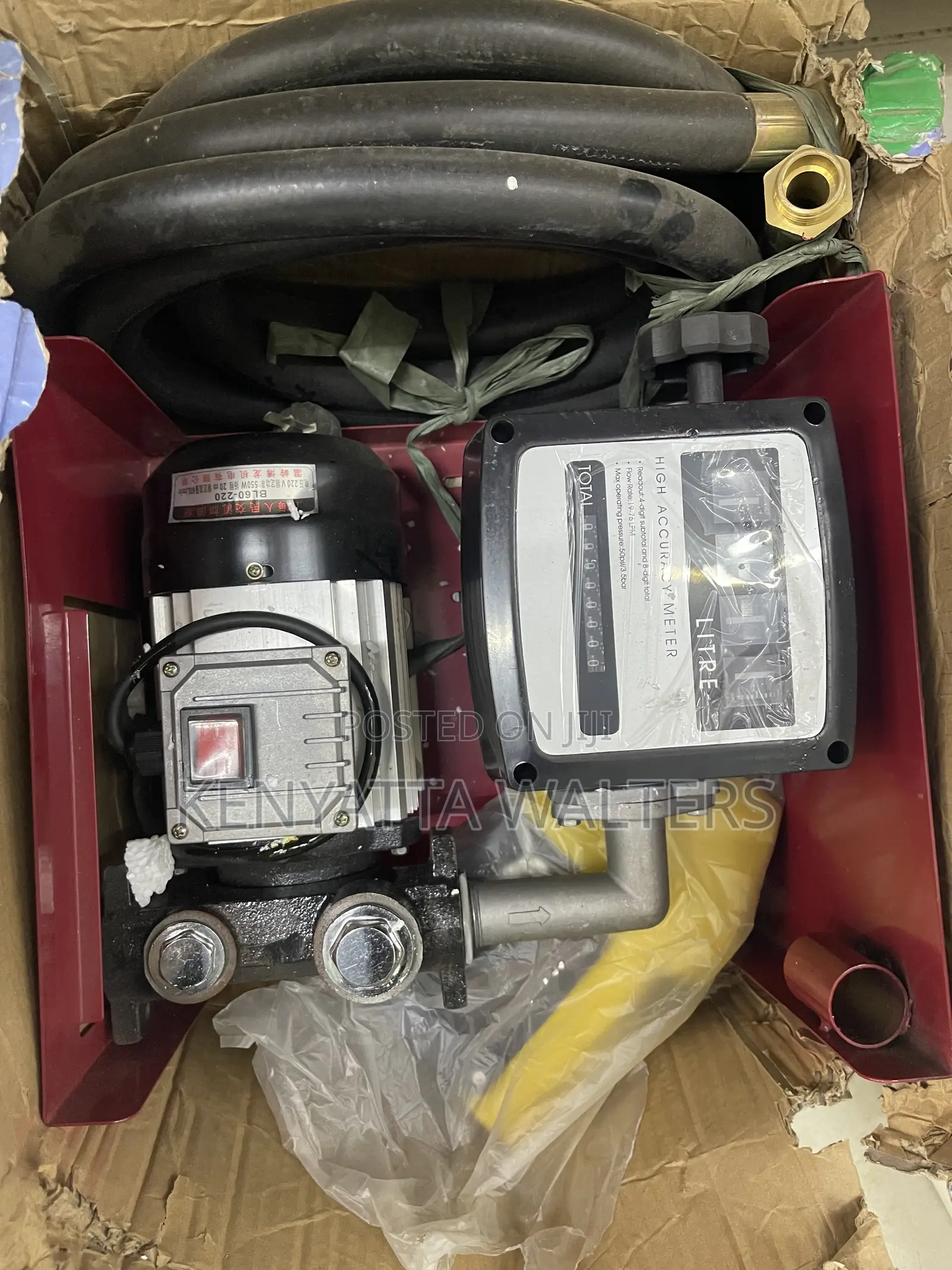 Diesel Pump 550w 220v Electric Diesel Pump Self-Priming 60l/Min
