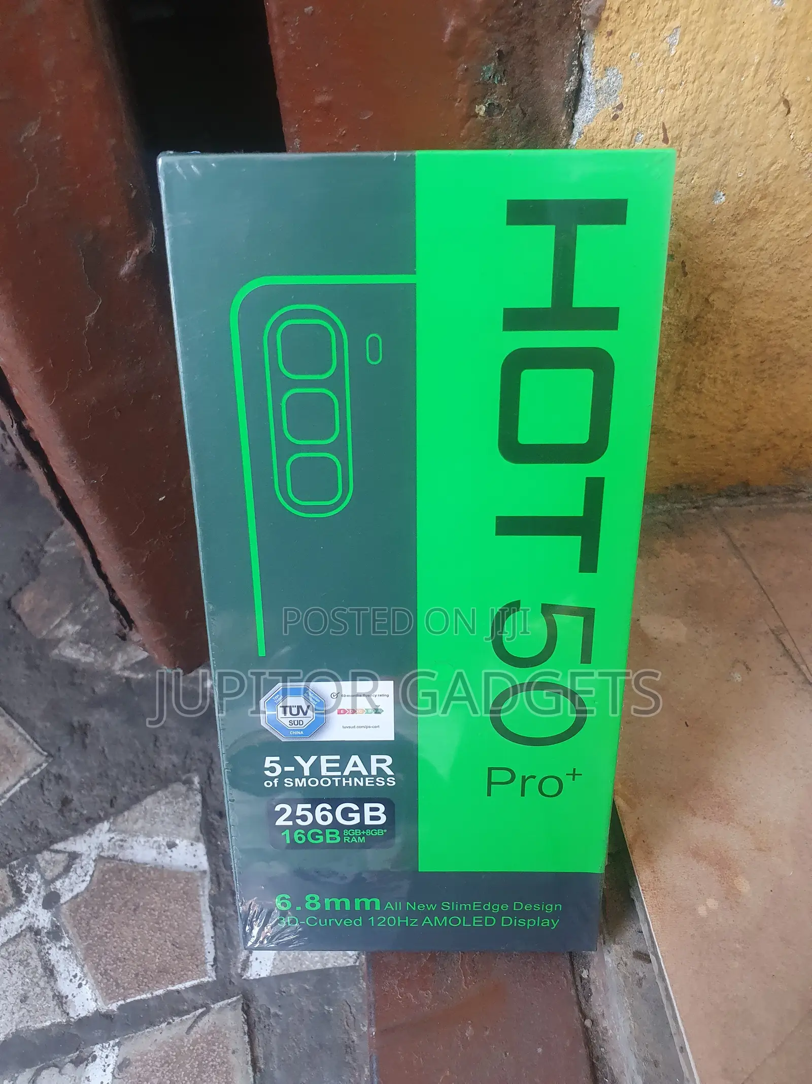 New Infinix Hot 50 Pro+ 4G 256 GB Black