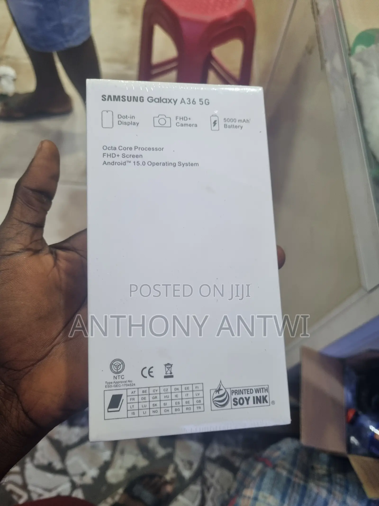 New Samsung Galaxy A36 256 GB Black