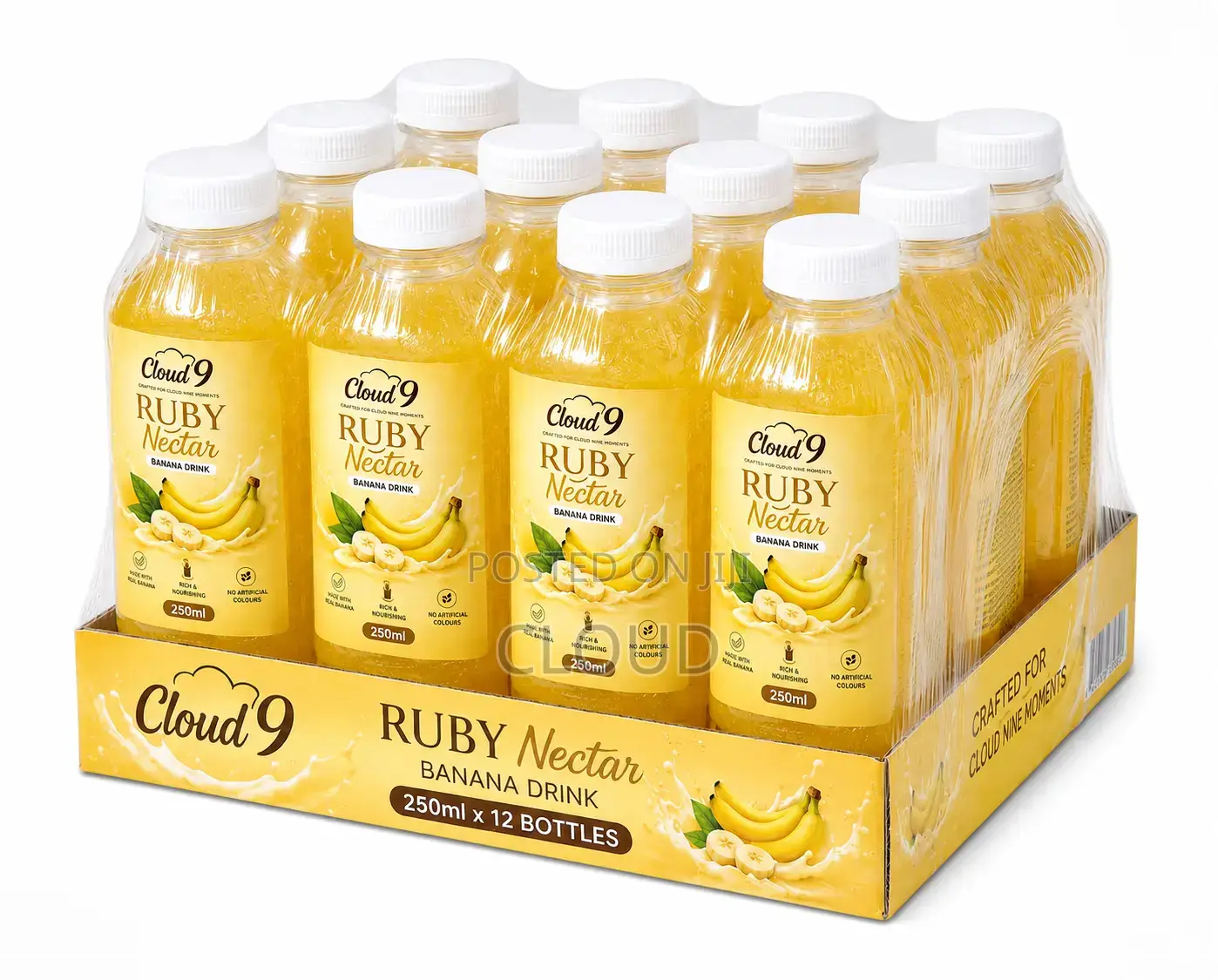 Cloud 9 Ruby Nectar Banana Drink-250ml
