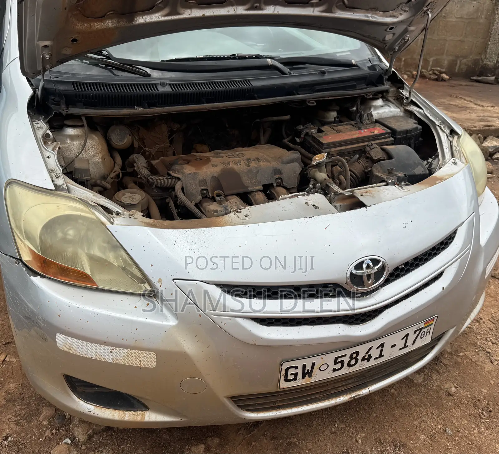 Toyota Yaris 2008 Gray