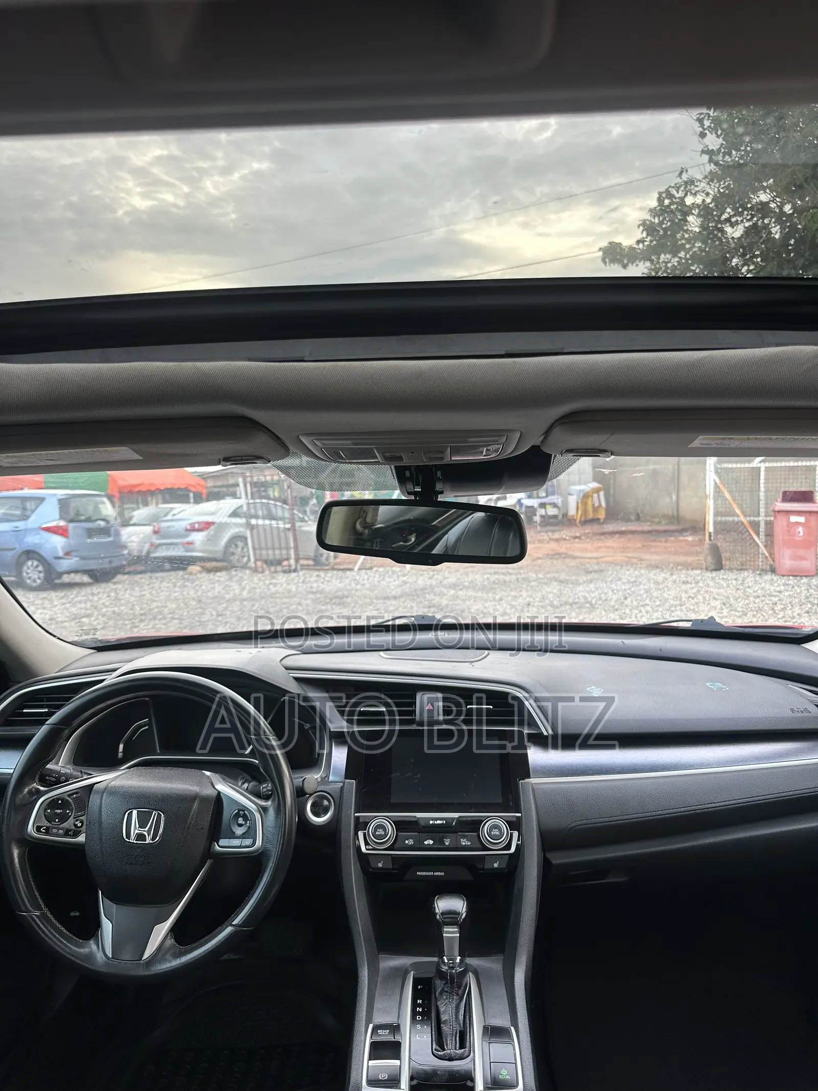 Honda Civic Touring 2dr Coupe (1.5L 4cyl) 2016 Red