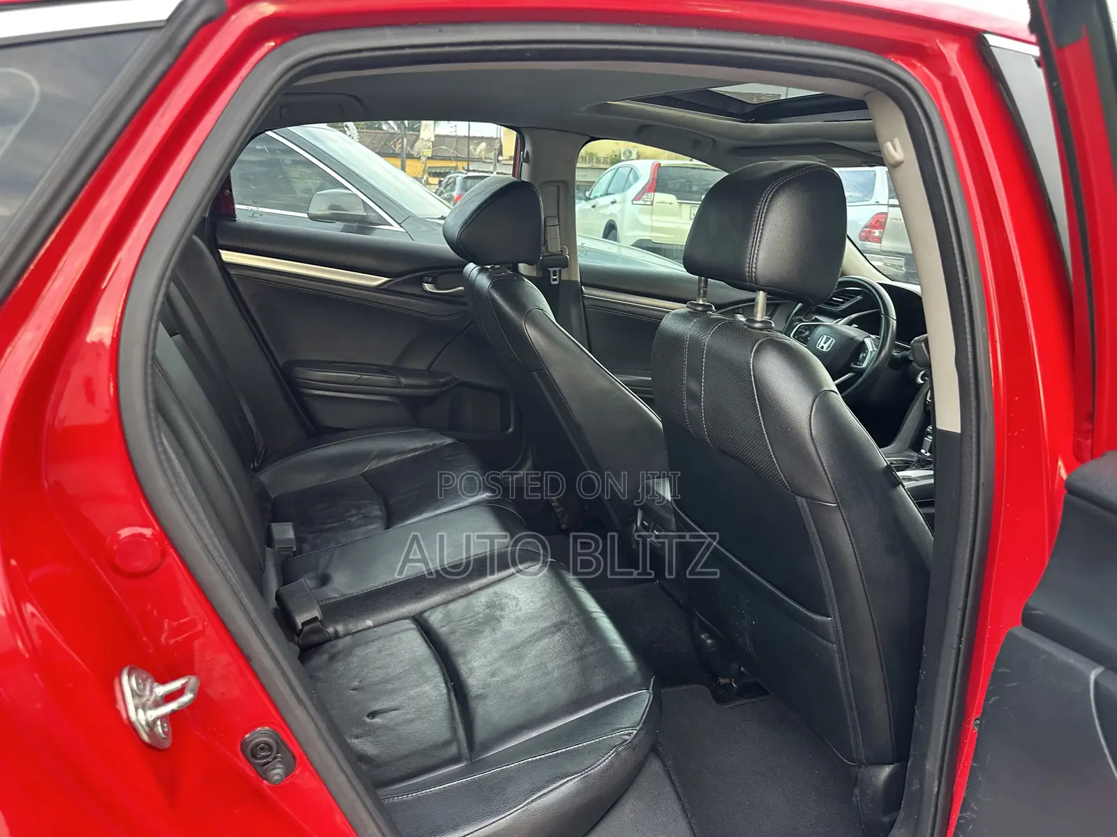 Honda Civic Touring 2dr Coupe (1.5L 4cyl) 2016 Red