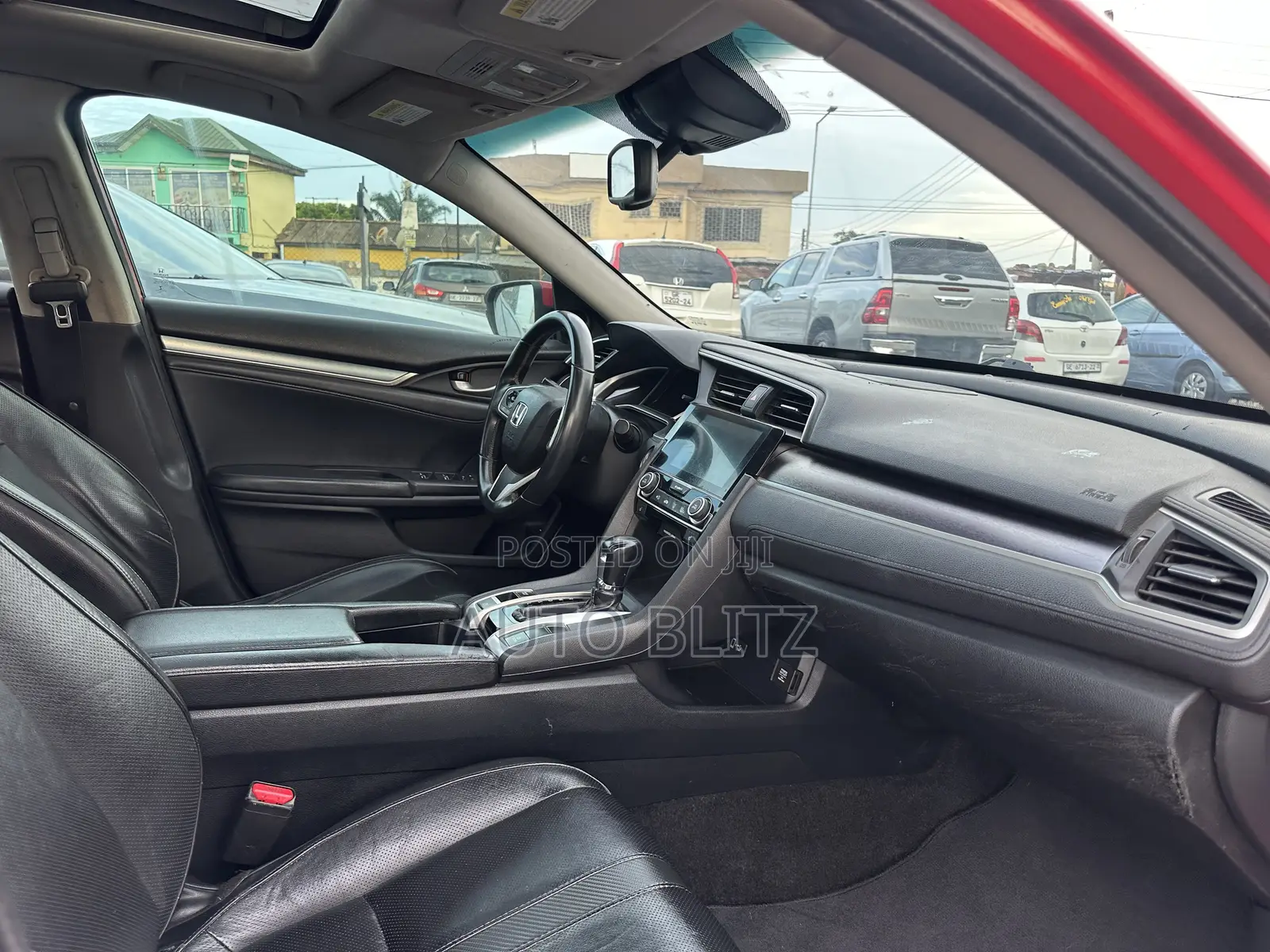 Honda Civic Touring 2dr Coupe (1.5L 4cyl) 2016 Red