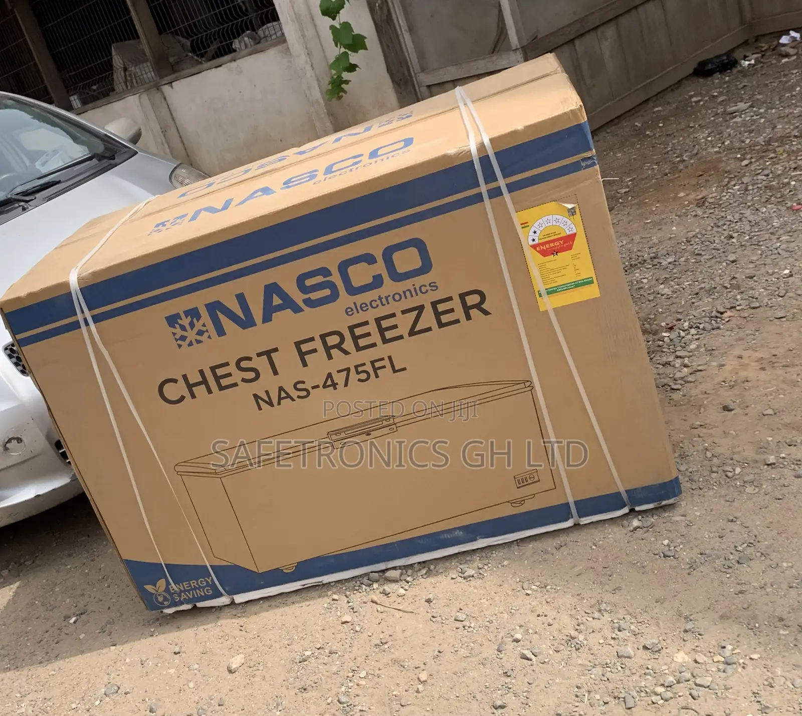 Exclusive Grey Nasco 288 LTRS Chest Freezer-Nas-400fl-G