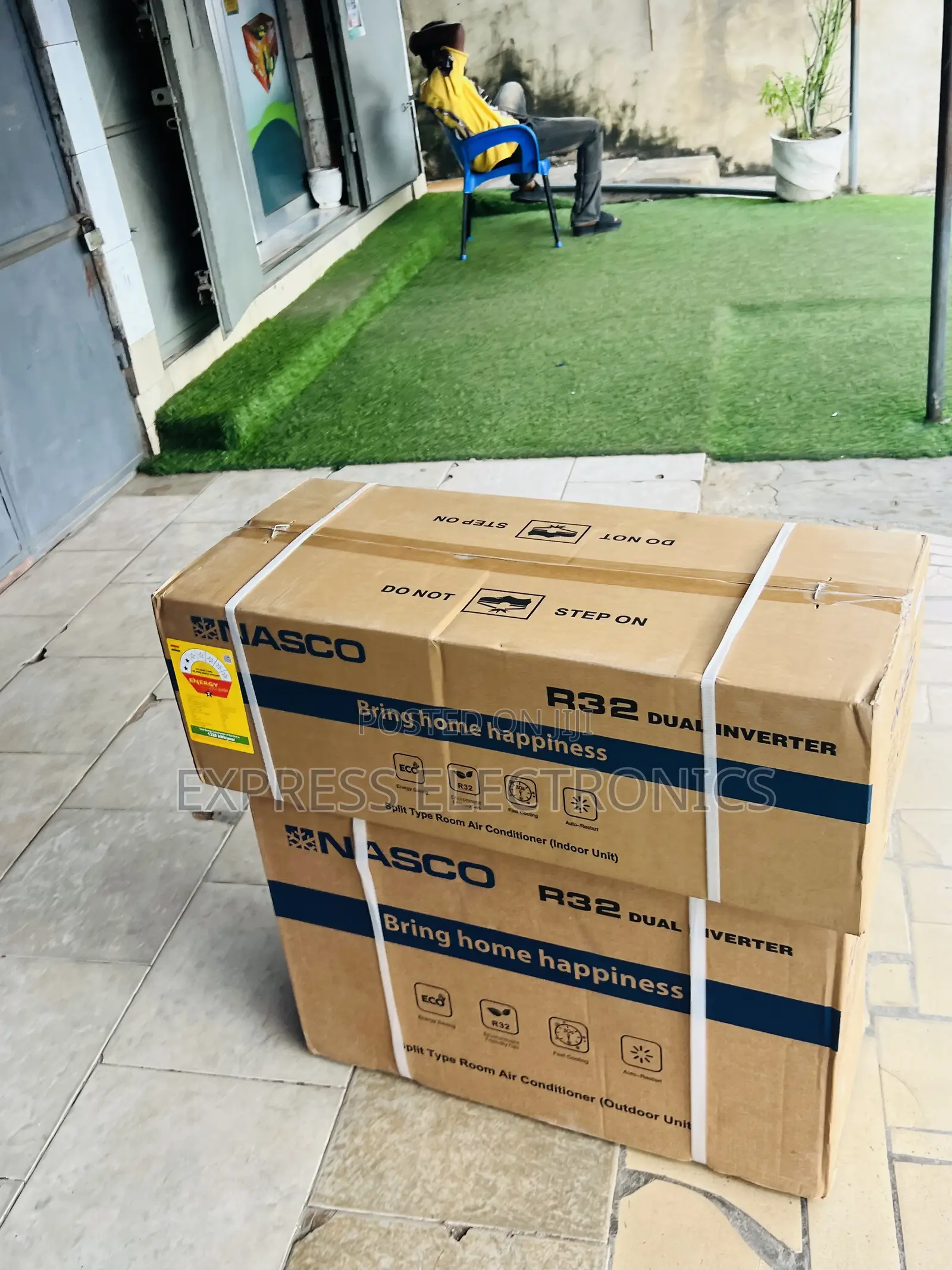 Limited Stock White Air Conditioner Nasco 1.5hp Dual Inverter
