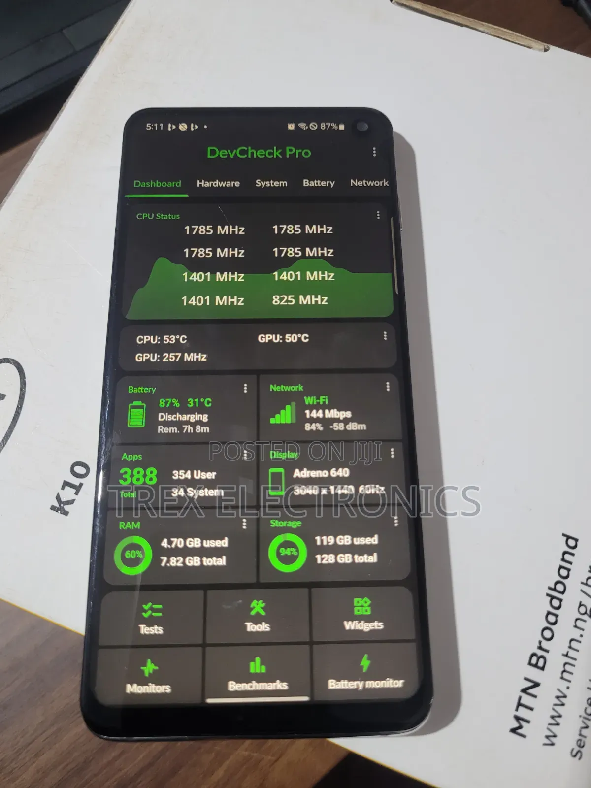 Samsung Galaxy S10 128 GB Black