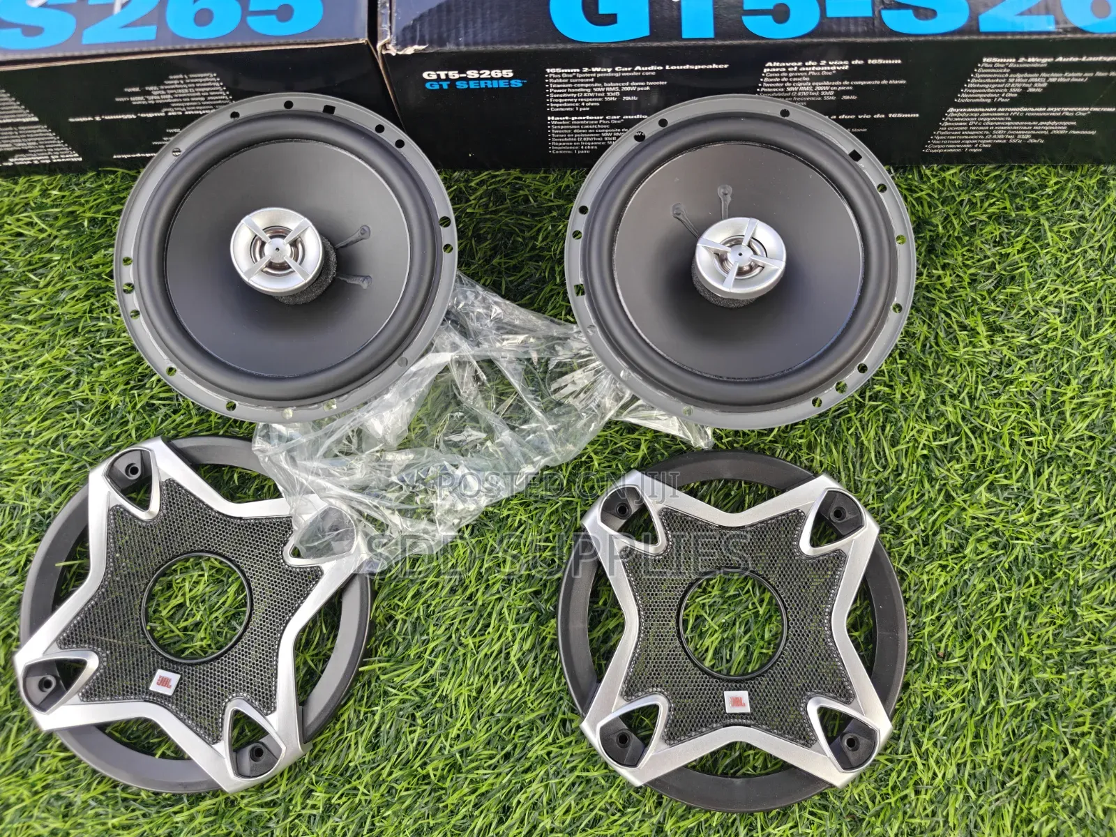 SDD Supplies (2pcs or a Pair )Jbl Gt5-625 6.5 Inch Car Door Speaker