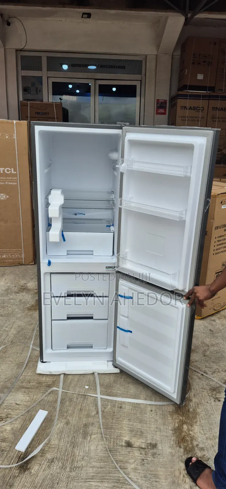 Wonderful and Strong Nexon Bottom Freezer Available for Sale