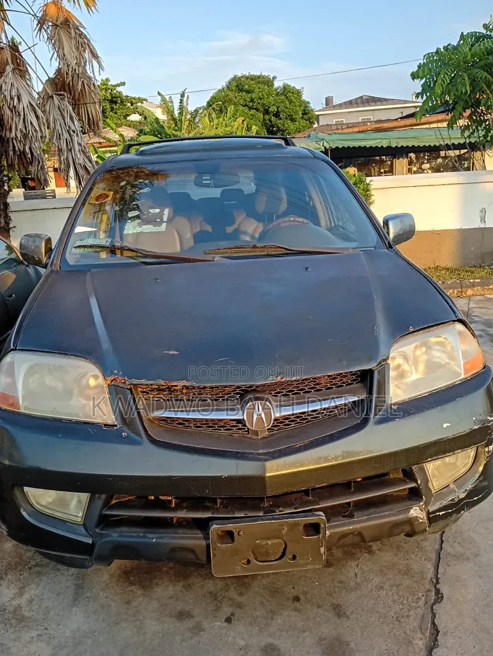 Acura MDX 2008 Green