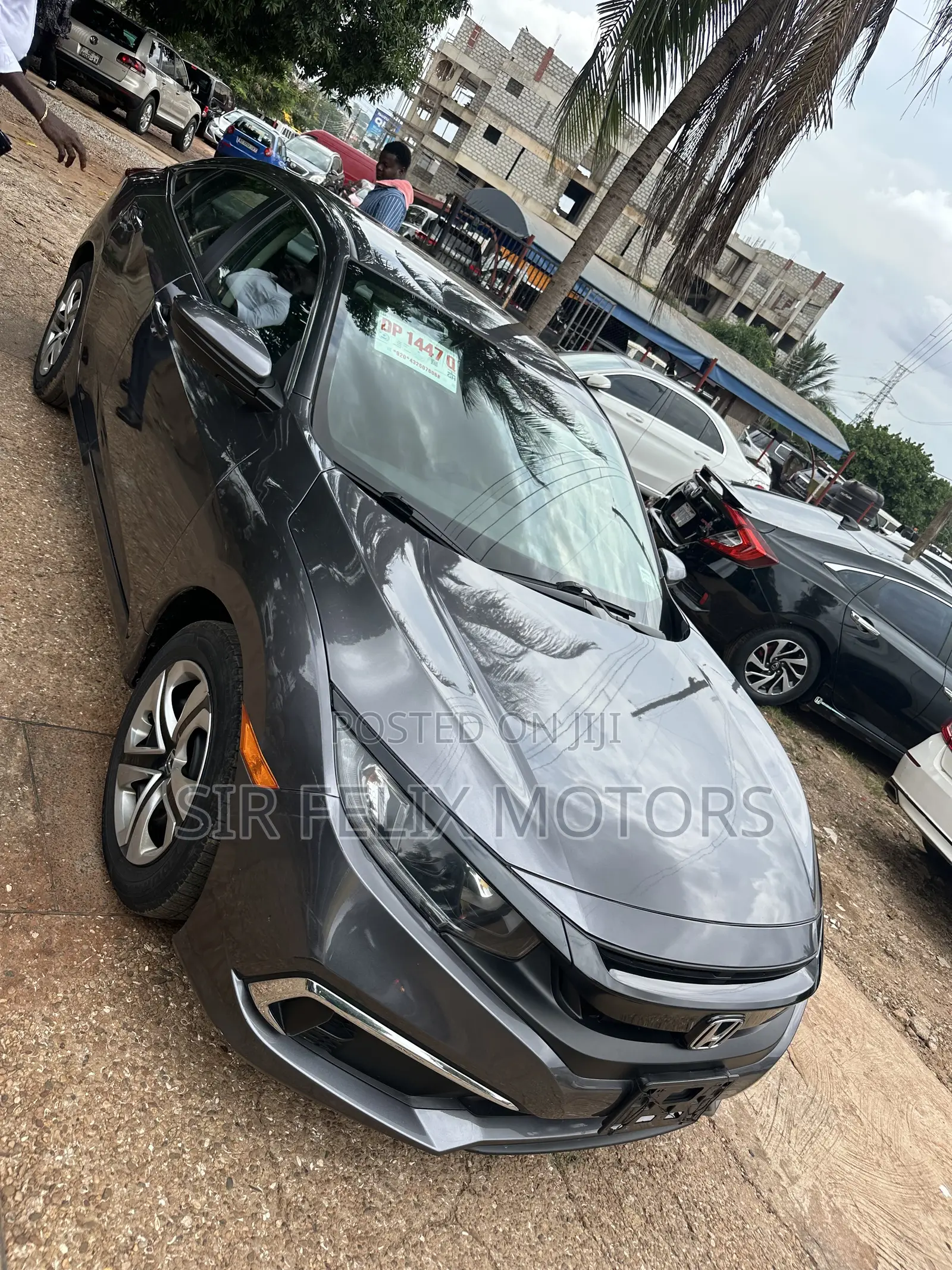 Honda Civic EX Sedan 2020 Gray