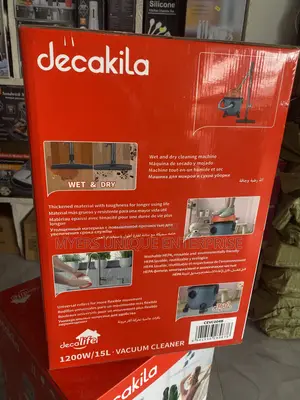 Genuine Decakila Vacuum Cleaner-15l