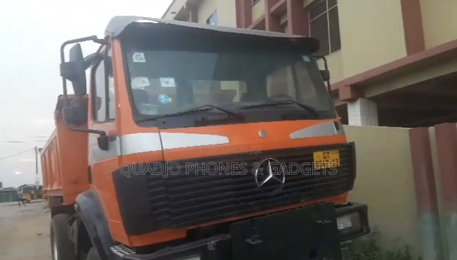 Benz V8 Tipper Truck – Heavy Duty