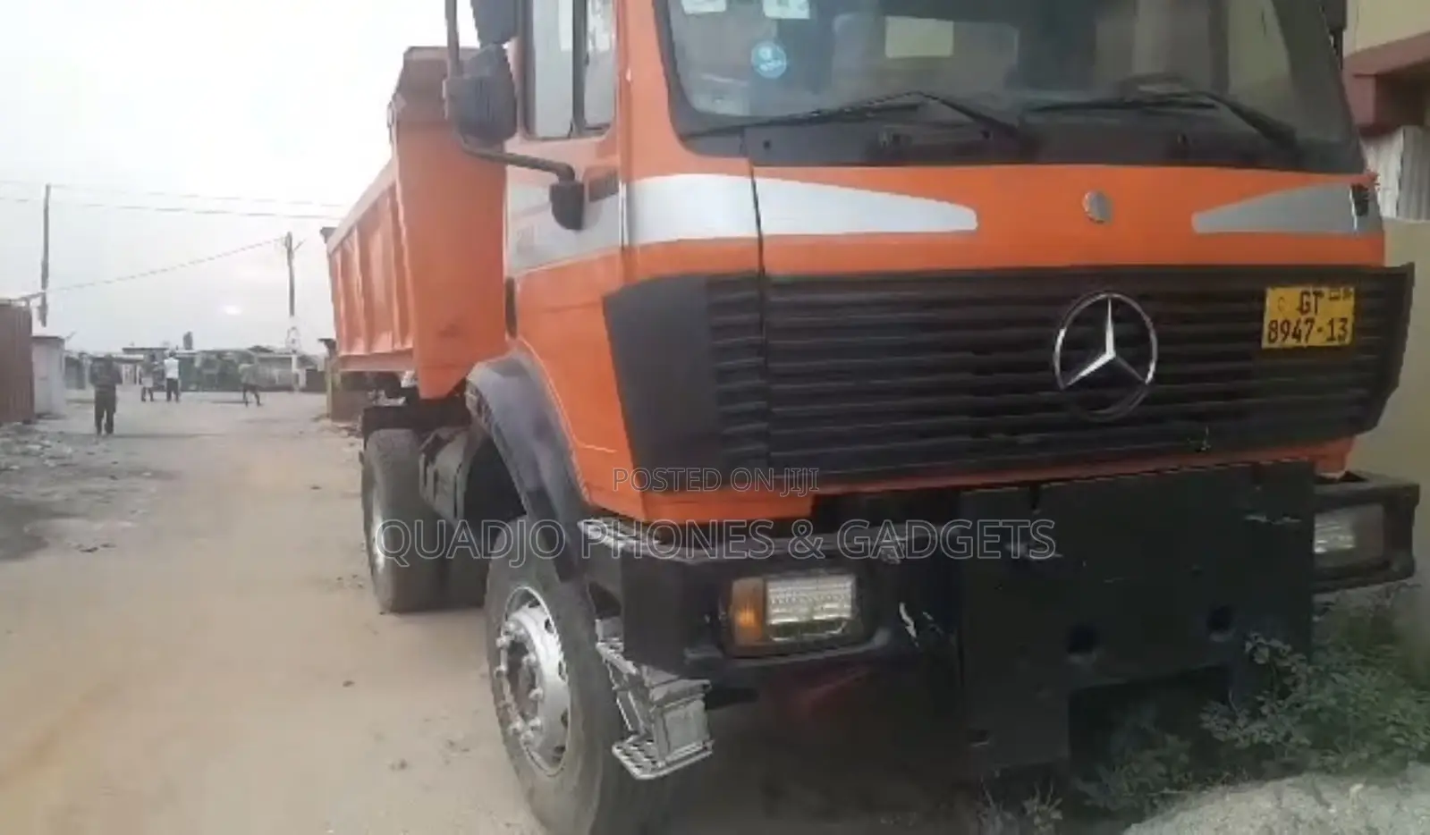 Benz V8 Tipper Truck – Heavy Duty