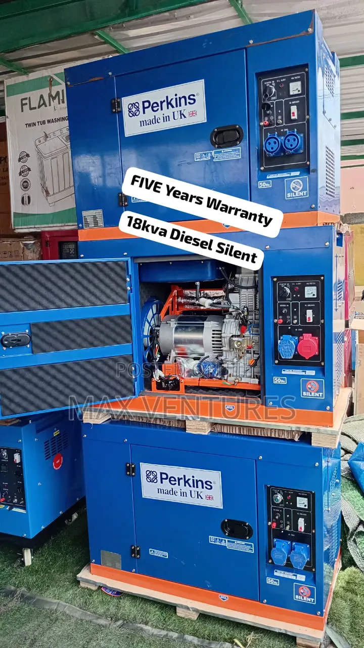 Uk Perkins 18kva Silent Generator – Stable Power Supply 18kva