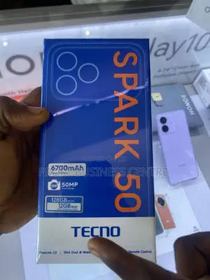 New Tecno Spark 50 128 GB Black