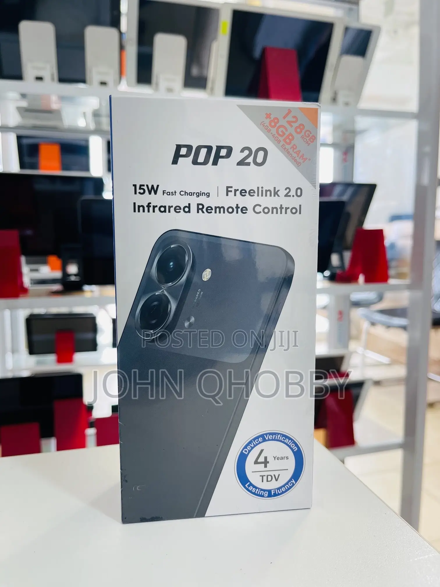 New Tecno Pop 20 128 GB Orange