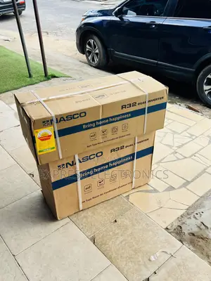 Lovely New White Air Conditioner Dual Inverter Nasco 2.5hp