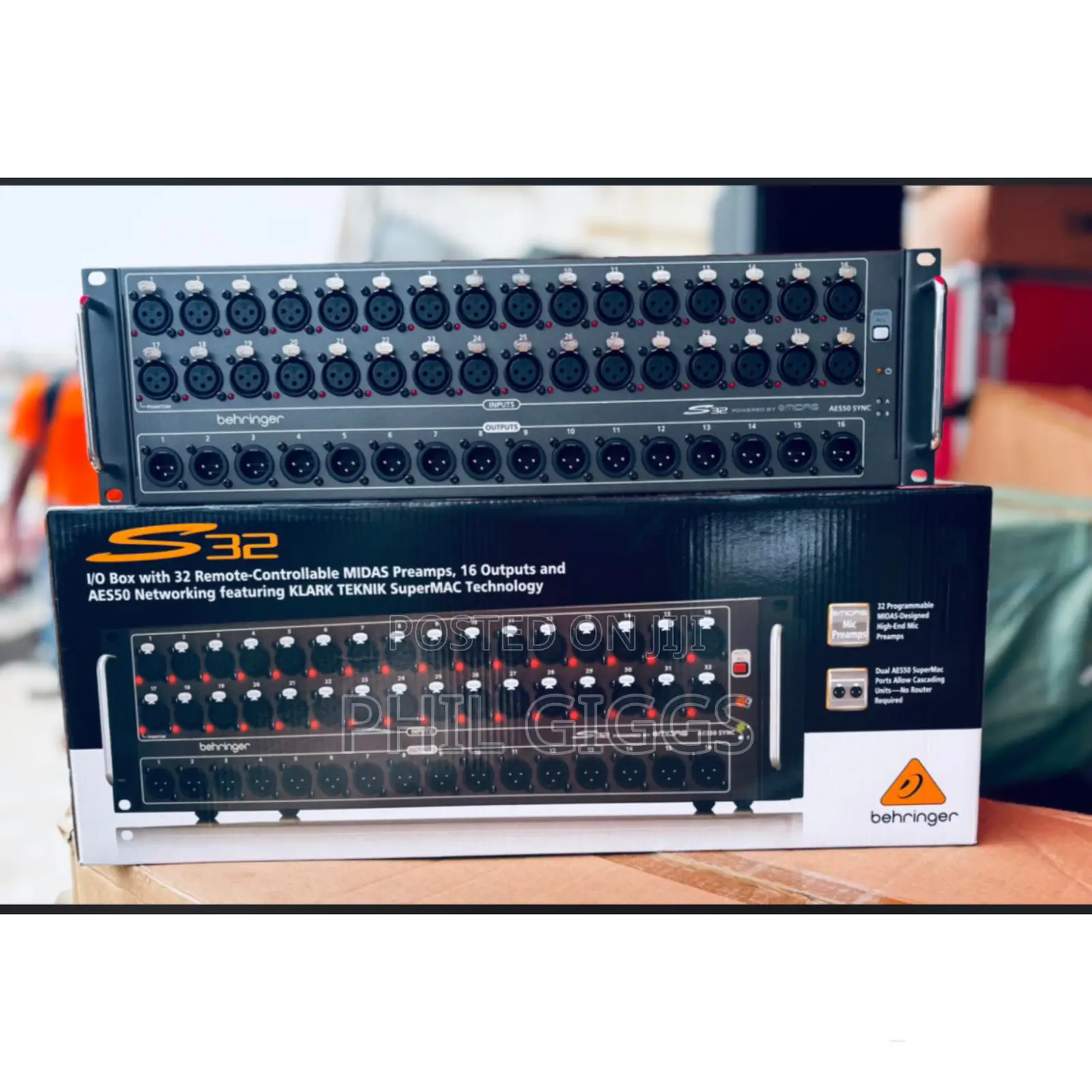 Behringer S32 Dl32 Stage Box