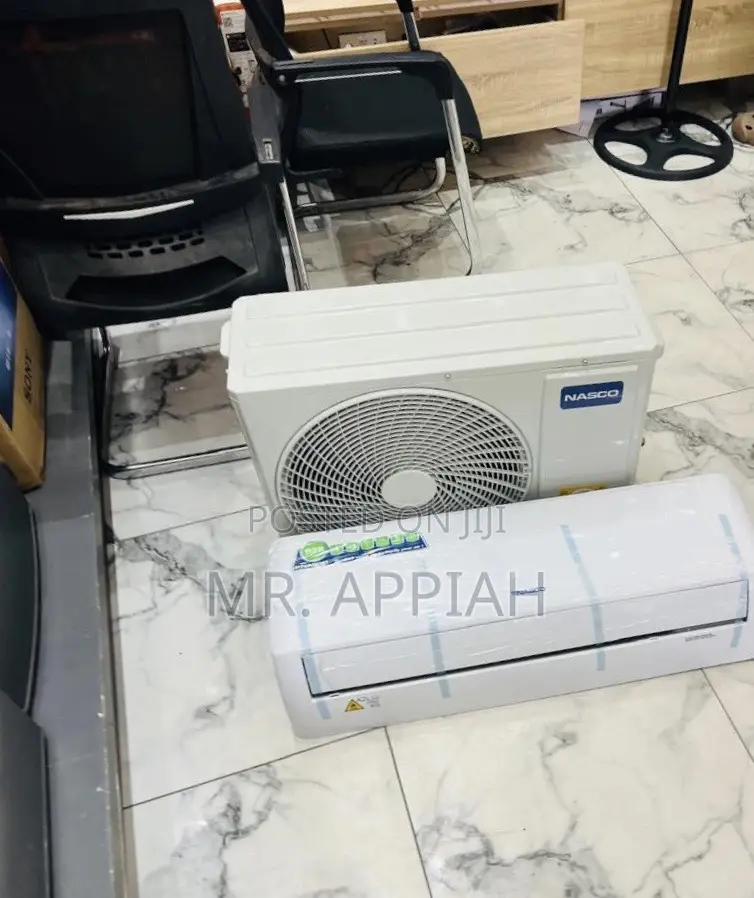 Extremely Durable Nasco 1.5hp Ac(Remote Control)White.