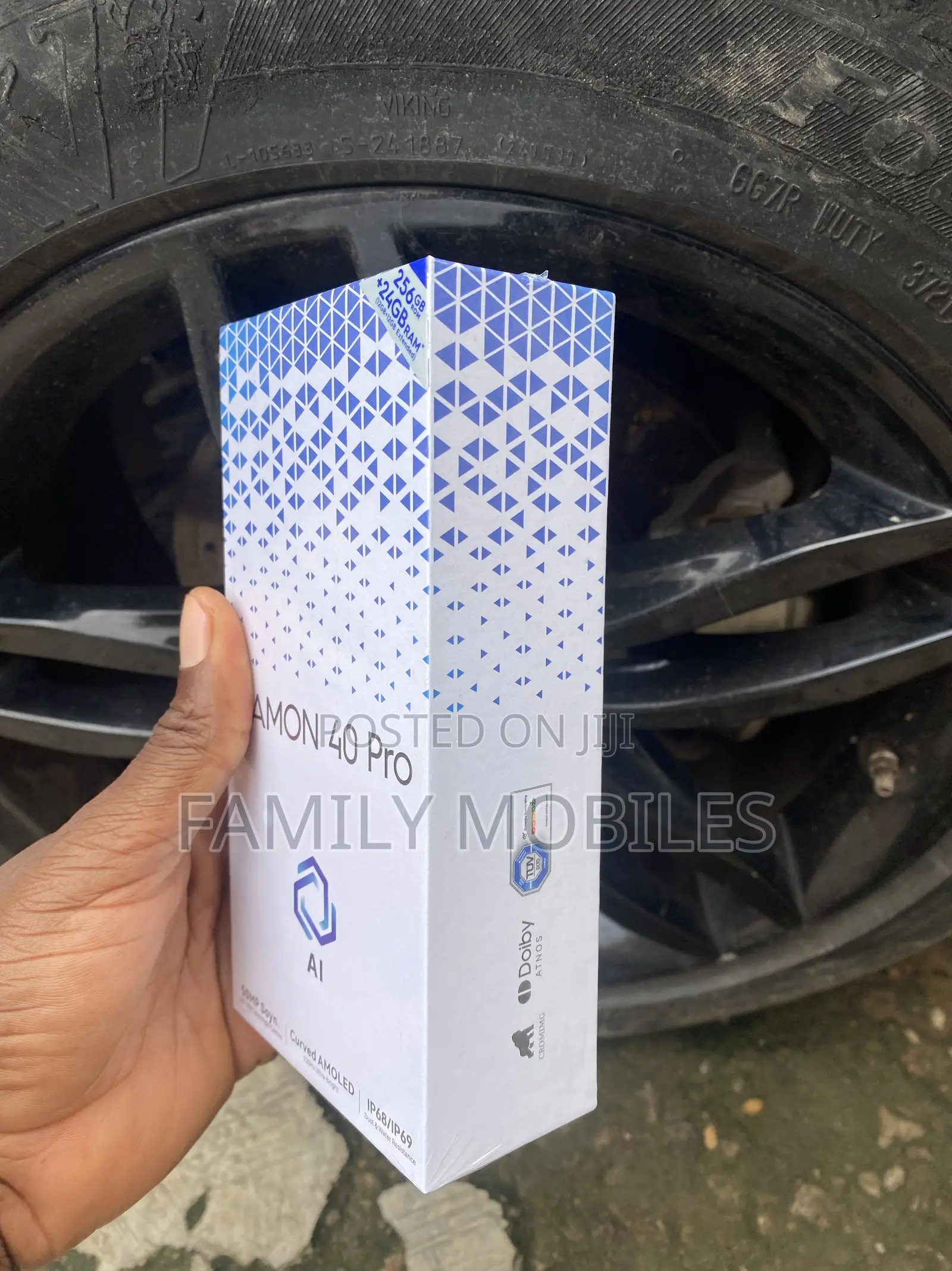 New Tecno Camon 40 Pro 4G 256 GB Black