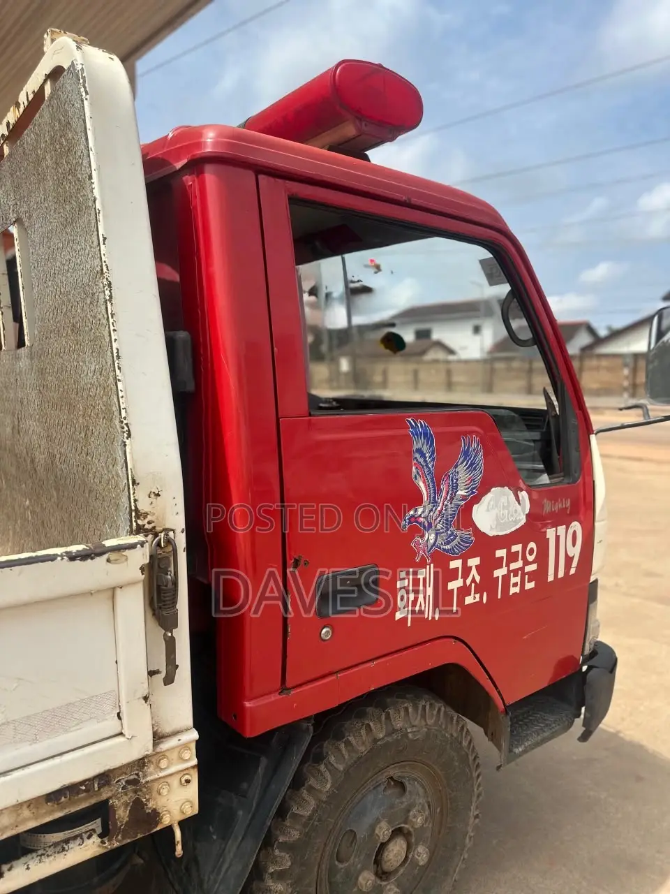 Kia Bongo 2008 Red