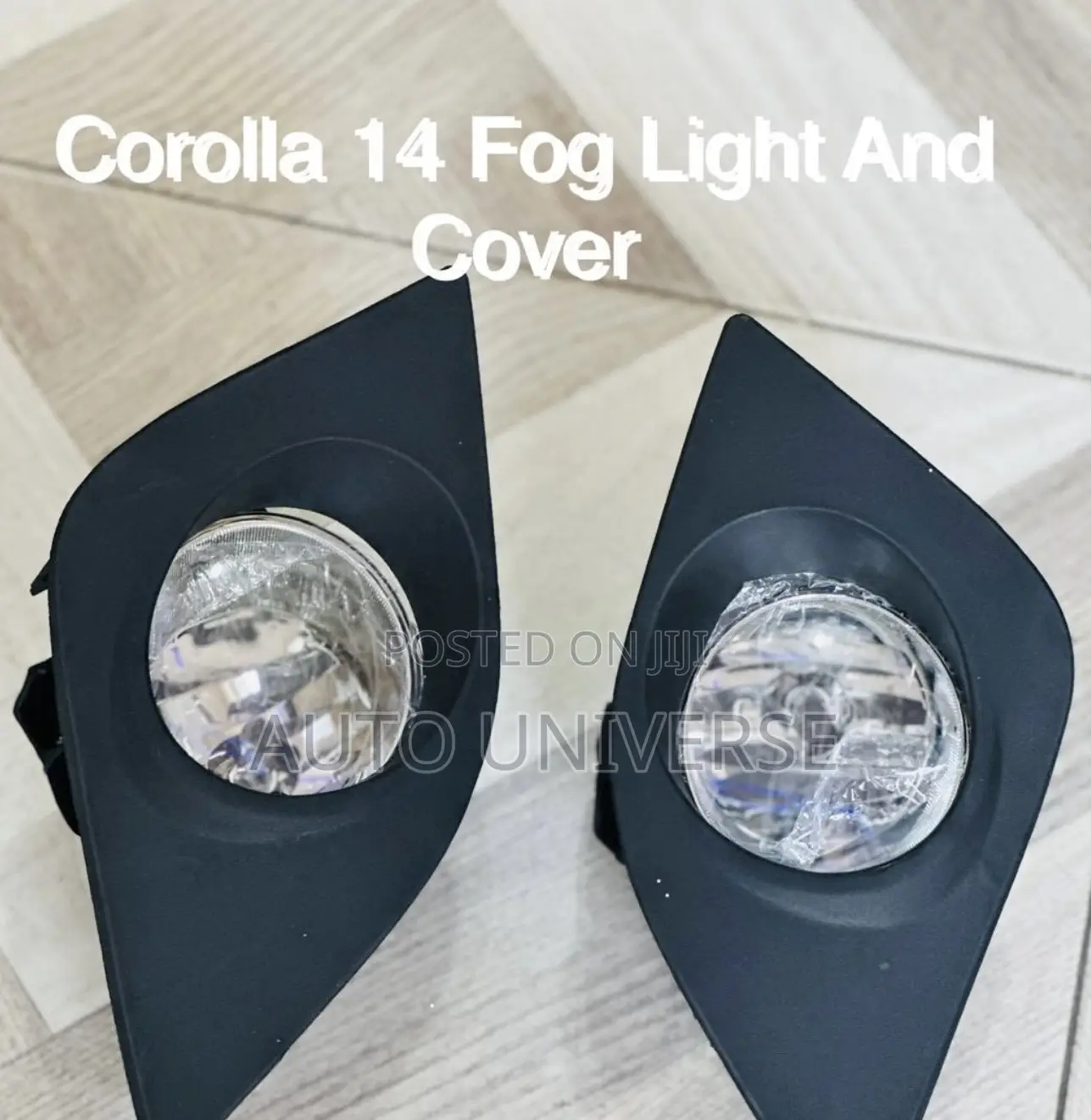 Toyota Corolla 2014, 2015, 2016 Foglight and Cover Available