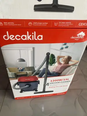 Shop Vacuum Cleaner Decakila 1200w-15l