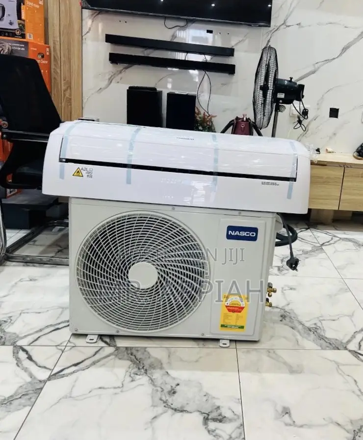 Low Energy Consumption Nasco 2.5hp Air Conditioner(White)Remote 