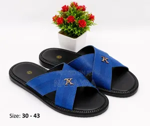 Louis Vuitton Luxury Leather Slippers