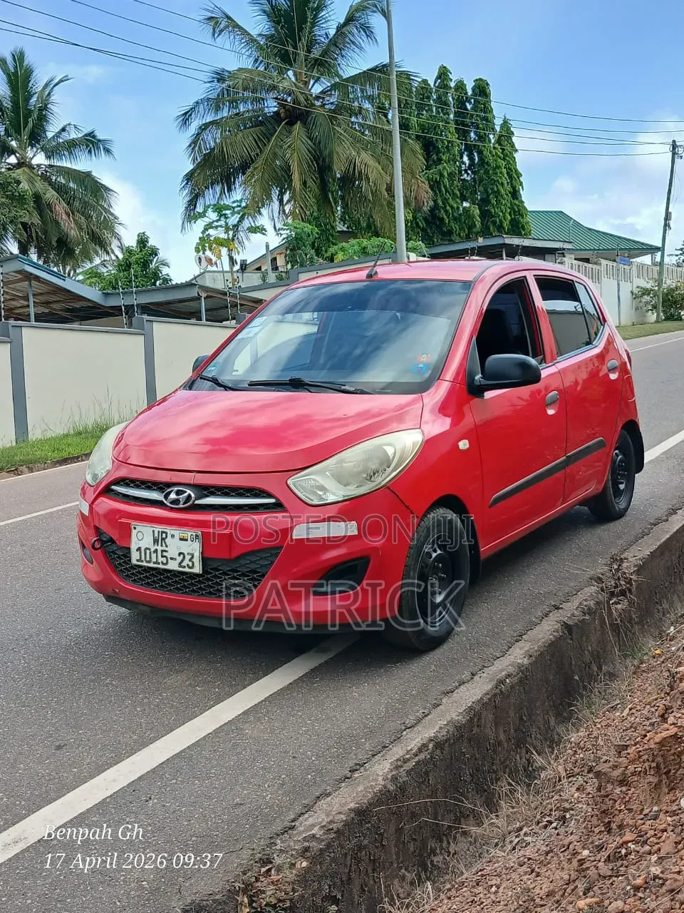 Hyundai I10 2010 Red