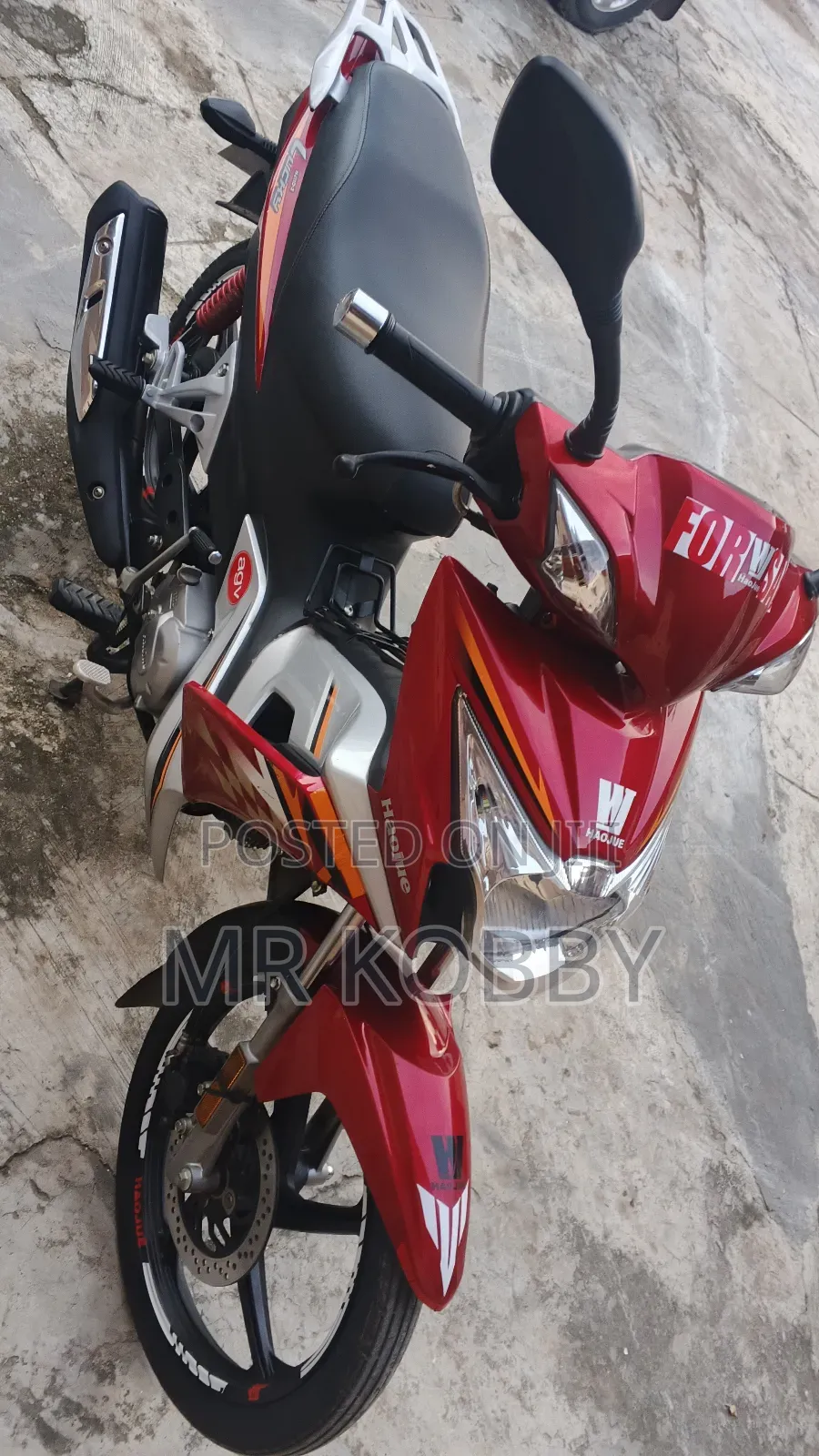 Haojue HJ110-3 2025 Red