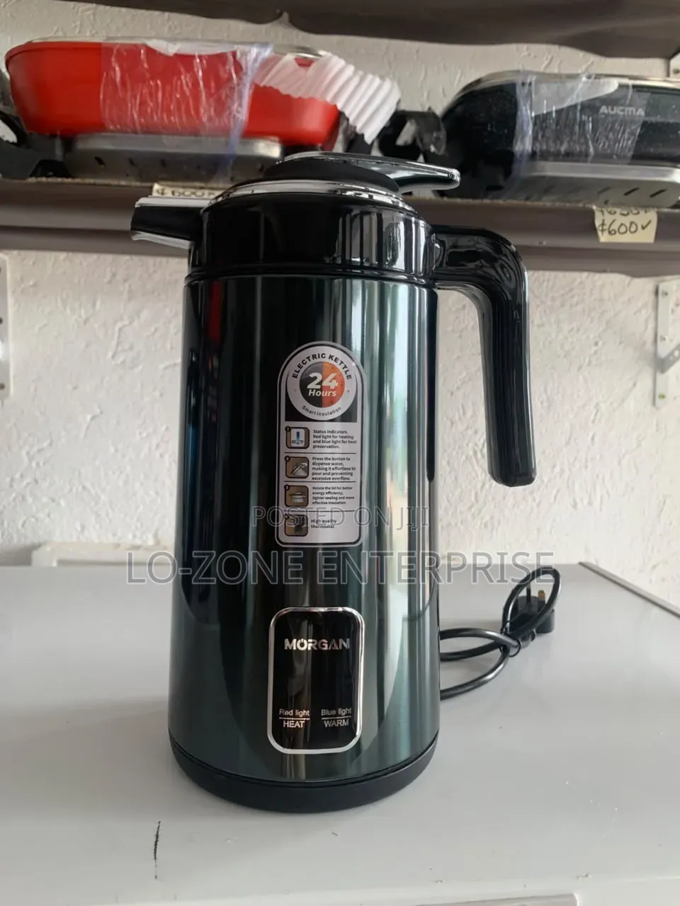 3l Morgan Kettle + Flask