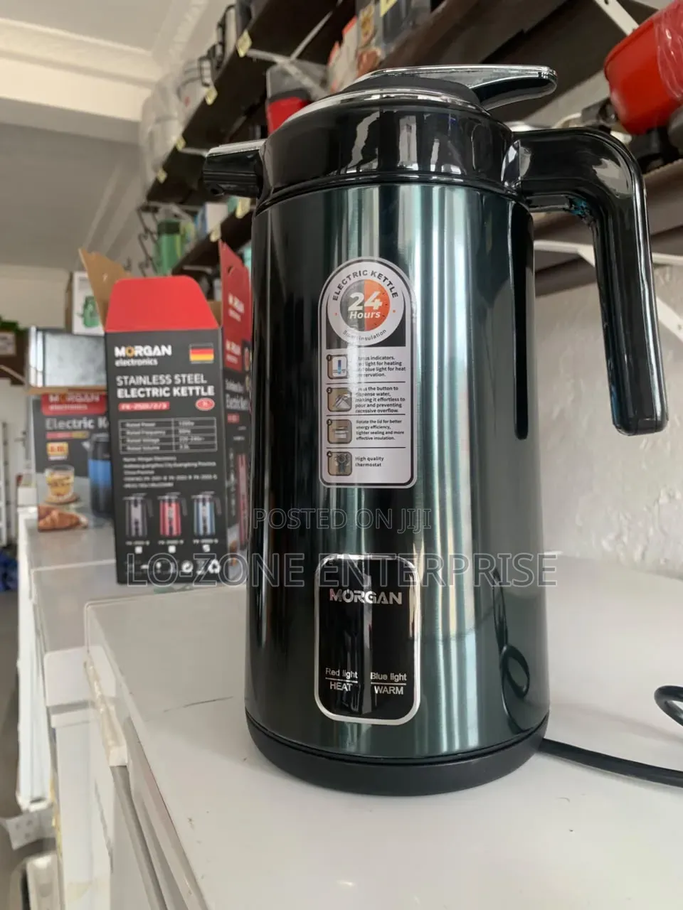 3l Morgan Kettle + Flask