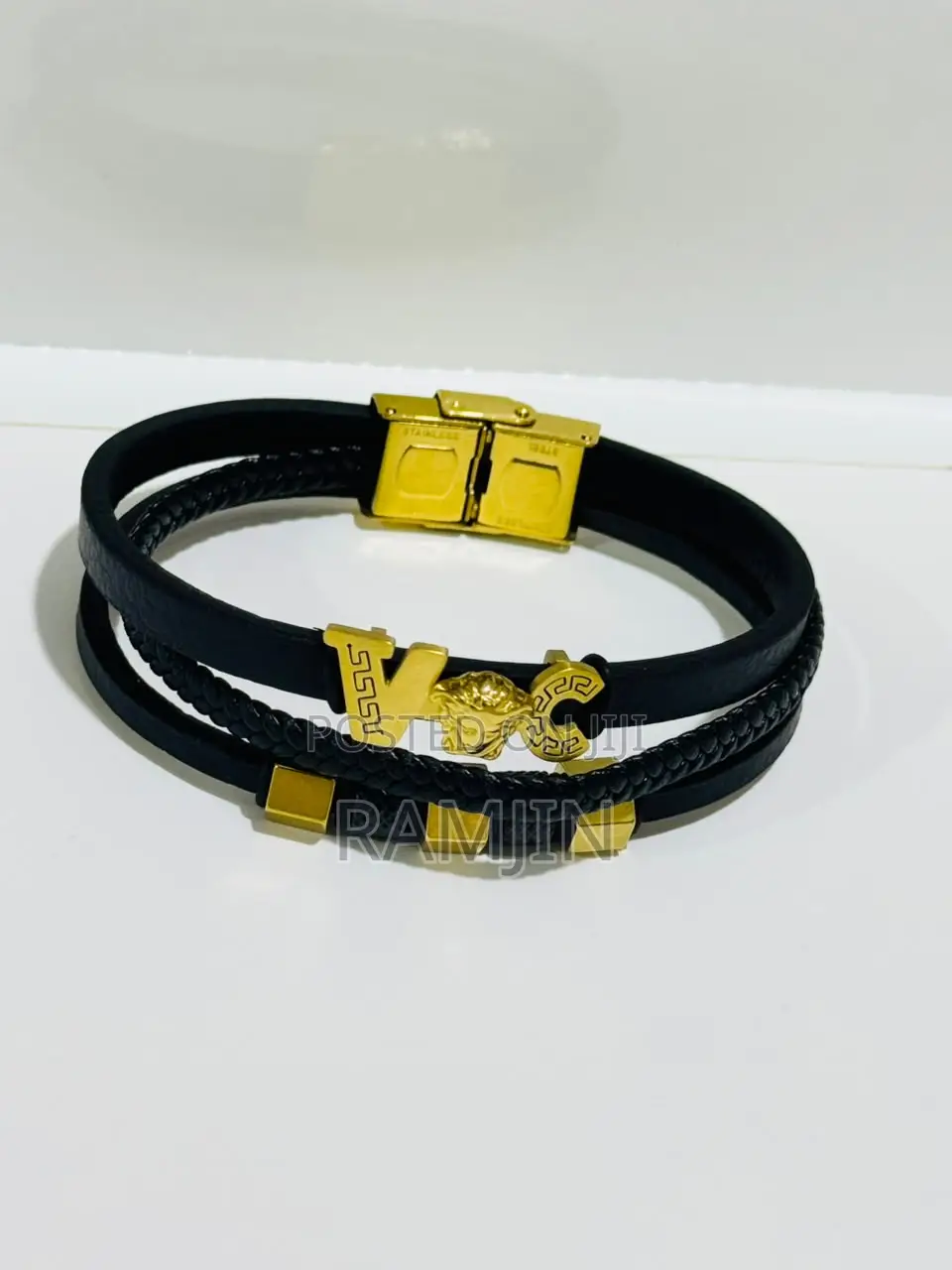 Men's Luxury Multi-Layer Leather Bracelet