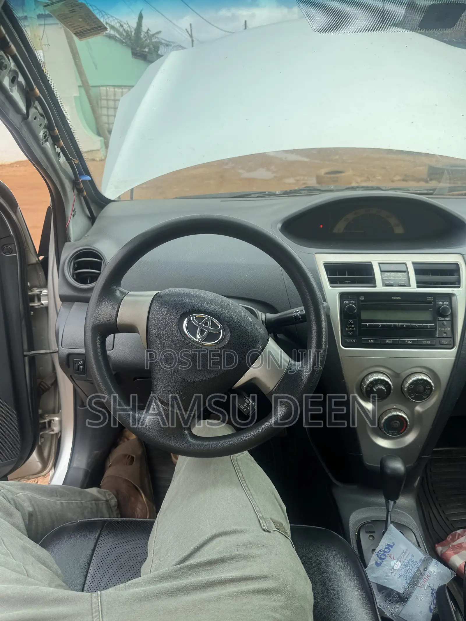 Toyota Yaris 2008 Gray
