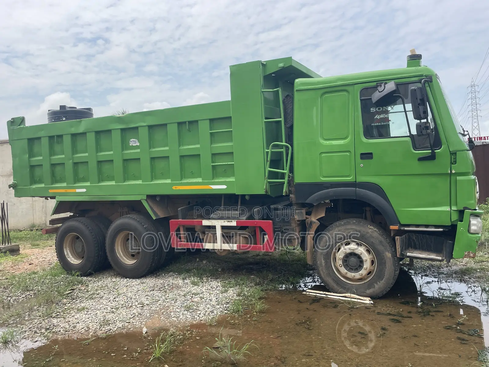 Howo Tipper Truck for Sale Registered 2018