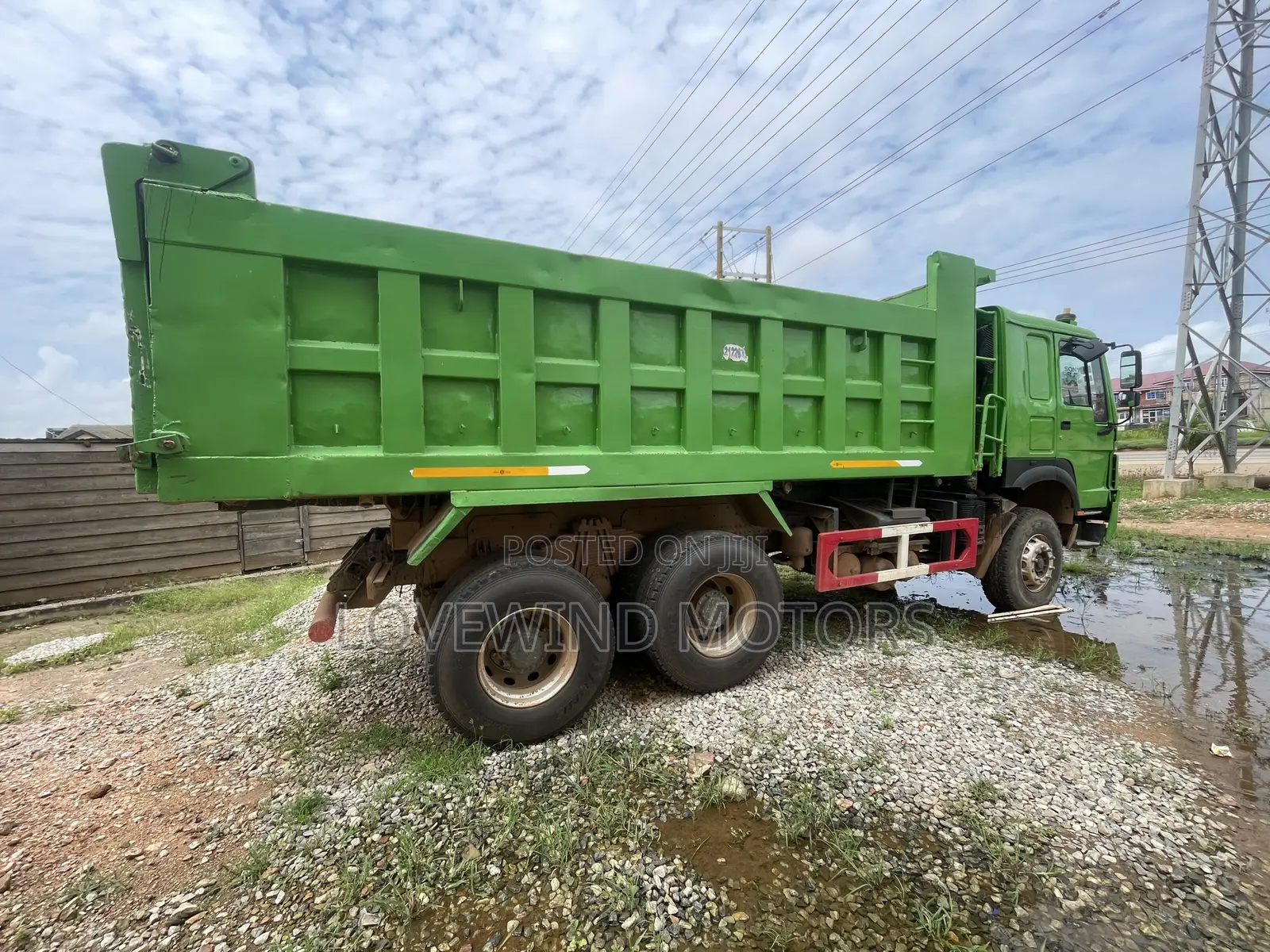 Howo Tipper Truck for Sale Registered 2018