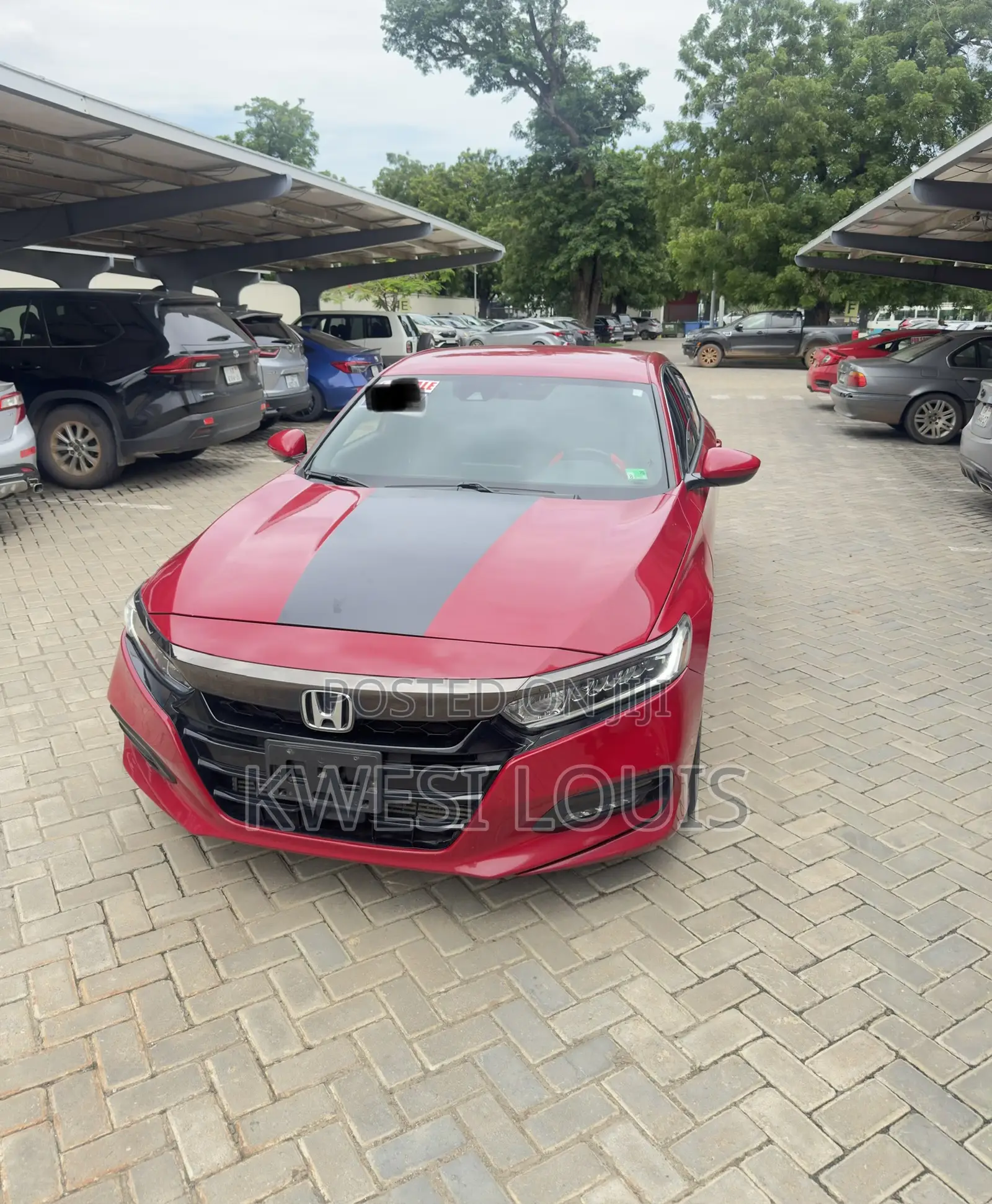 Honda Accord Sport 2018 Red