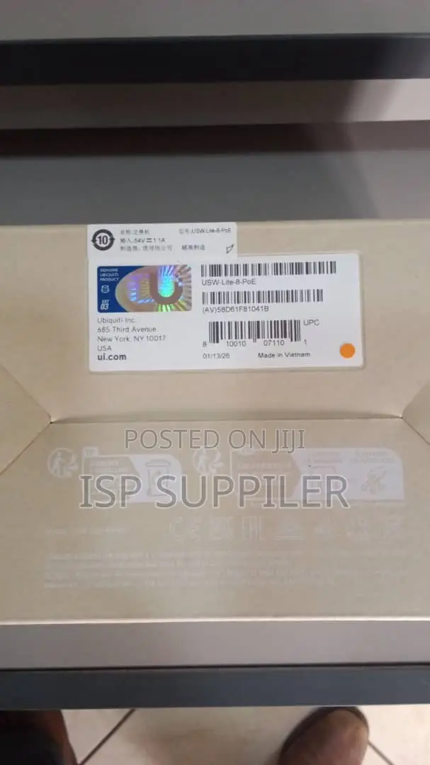 Ubiquiti Unifi Switch Lite 8 Poe