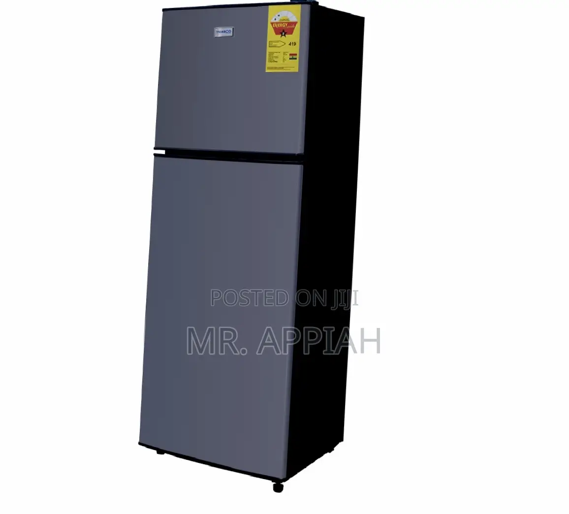 Classic Nasco Nasd2-13fl 112liters Top Mount Freezer Fridge(Gray)